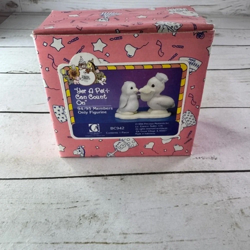 Precious‎ Moments Yer A Pel-i-can Count On Pelican BC942 Birthday Club w Box